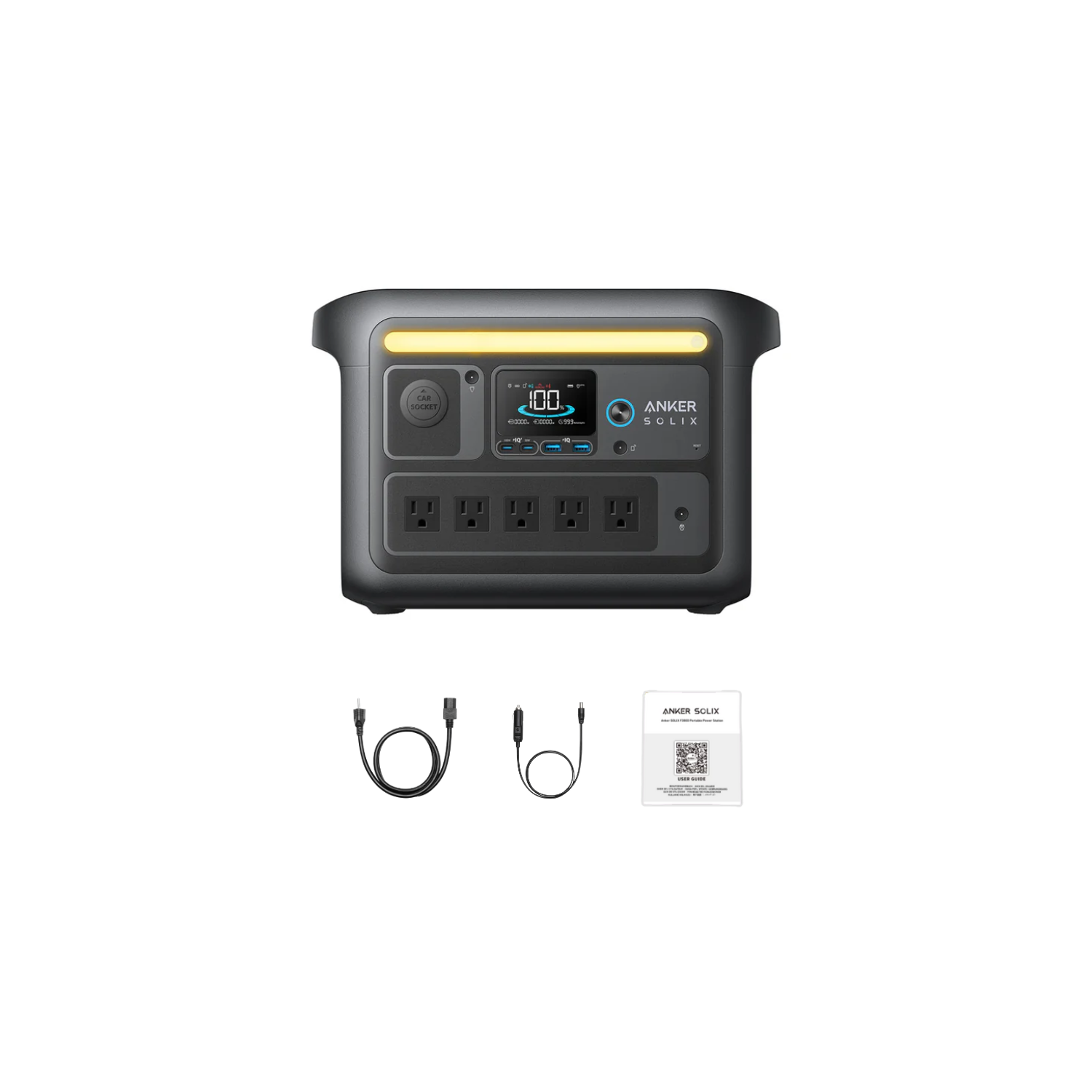 Anker SOLIX C800X Portable Power Station Inclusions