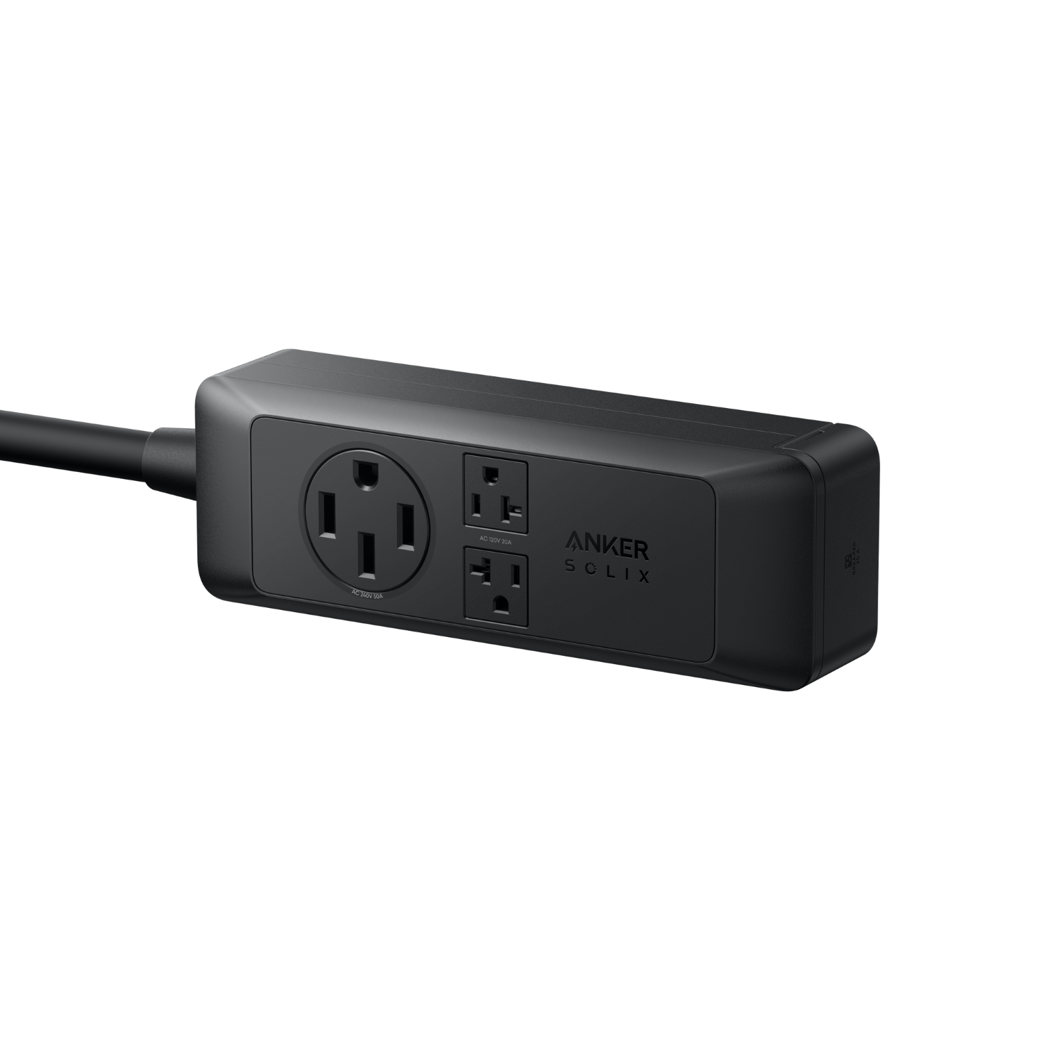 Anker SOLIX E10 120V/240V Power Strip Close up view
