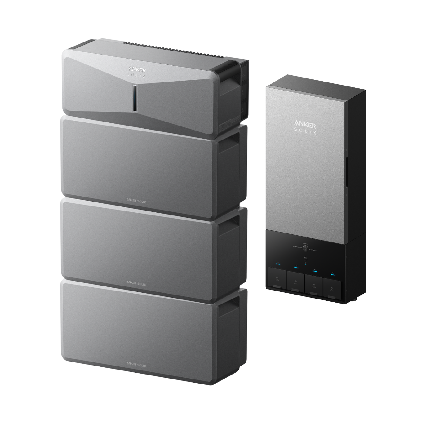 Anker SOLIX E10 Smart Home Backup Kit with three batteries 