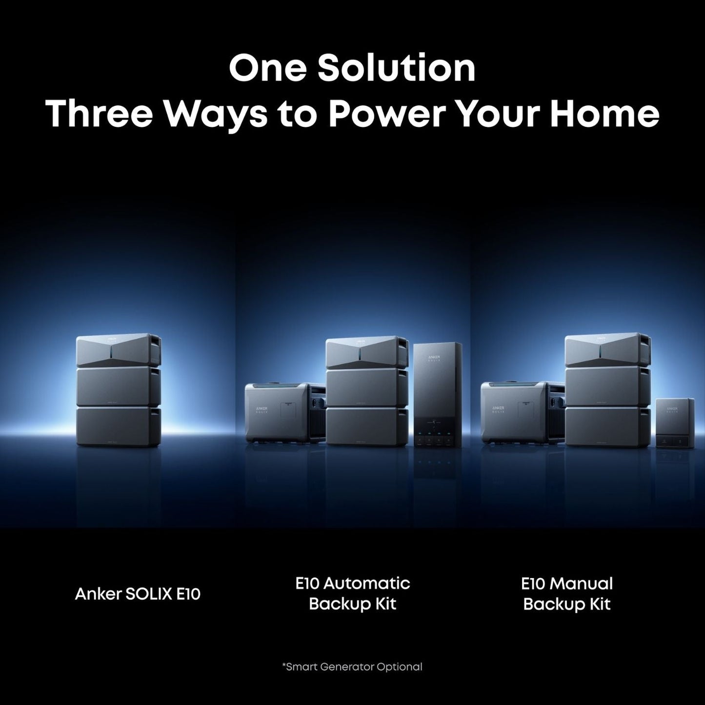 Anker SOLIX E10 variants