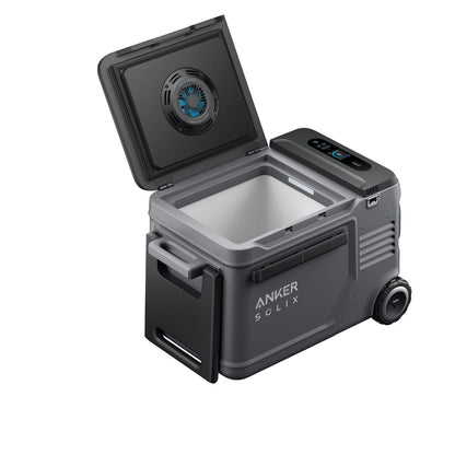 Anker SOLIX EverFrost 2 Electric Cooler 40L Top View Open Lid