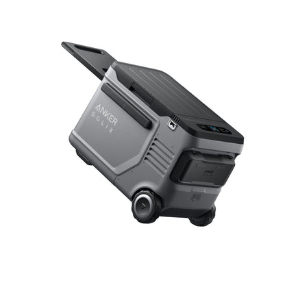 Anker SOLIX EverFrost 2 Electric Cooler 40L right-side top view with closed lid