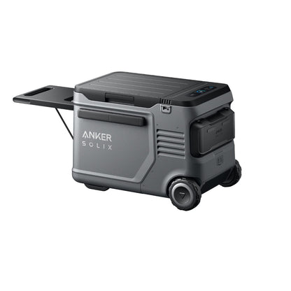 Anker SOLIX EverFrost 2 Electric Cooler 40L side view with open back