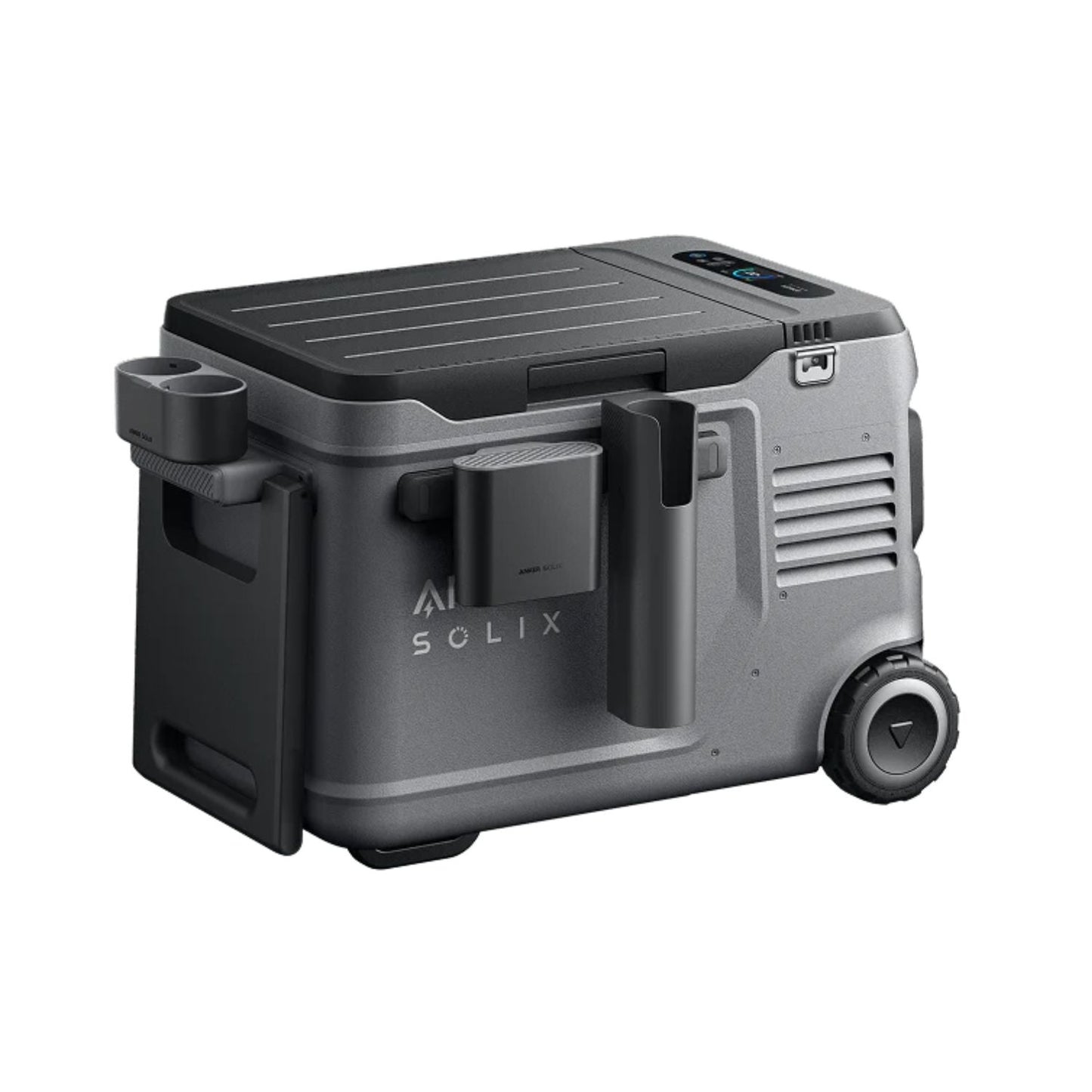 Anker SOLIX EverFrost 2 Electric Cooler 40L with Road Trip Kit attached