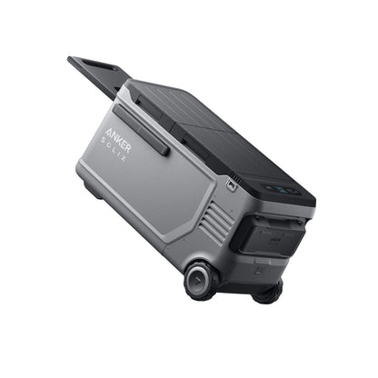 Anker SOLIX EverFrost 2 Electric Cooler 58L right-side top view with closed lid