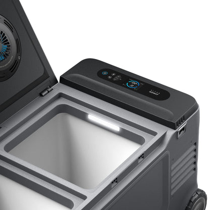 Anker SOLIX EverFrost 2 Electric Cooler 58L top view close up 