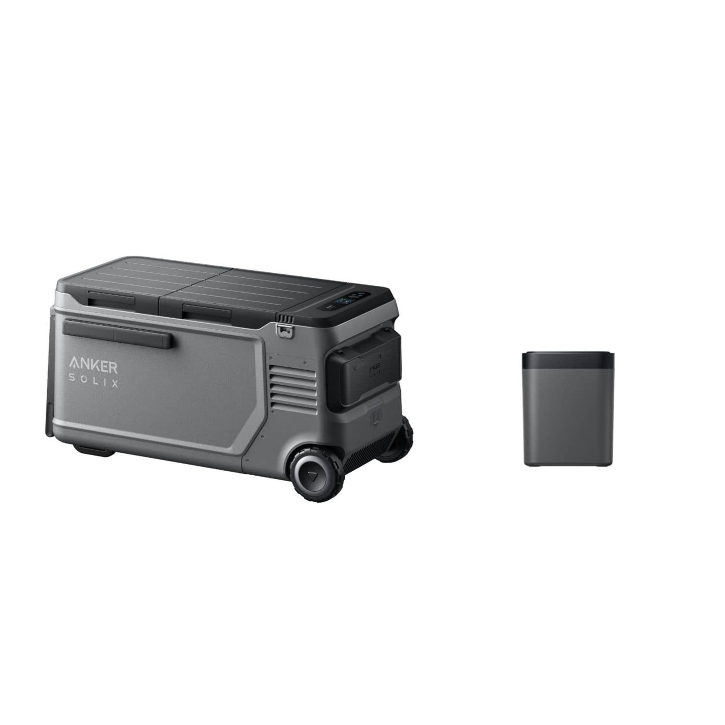 Anker SOLIX EverFrost 2 Electric Cooler 58L with 1 Anker SOLIX EverFrost 2 Removable Battery
