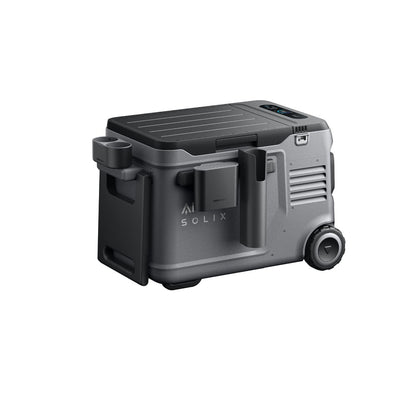 Anker SOLIX EverFrost 2 Road Trip Kit attached to Anker SOLIX EverFrost 2 Electric Cooler 40L