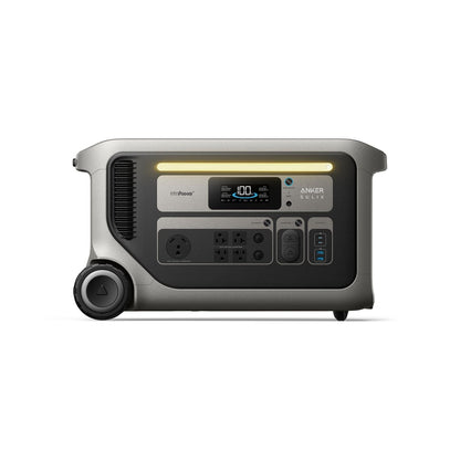 Anker SOLIX F3000 Portable Power Station viewed from the right side