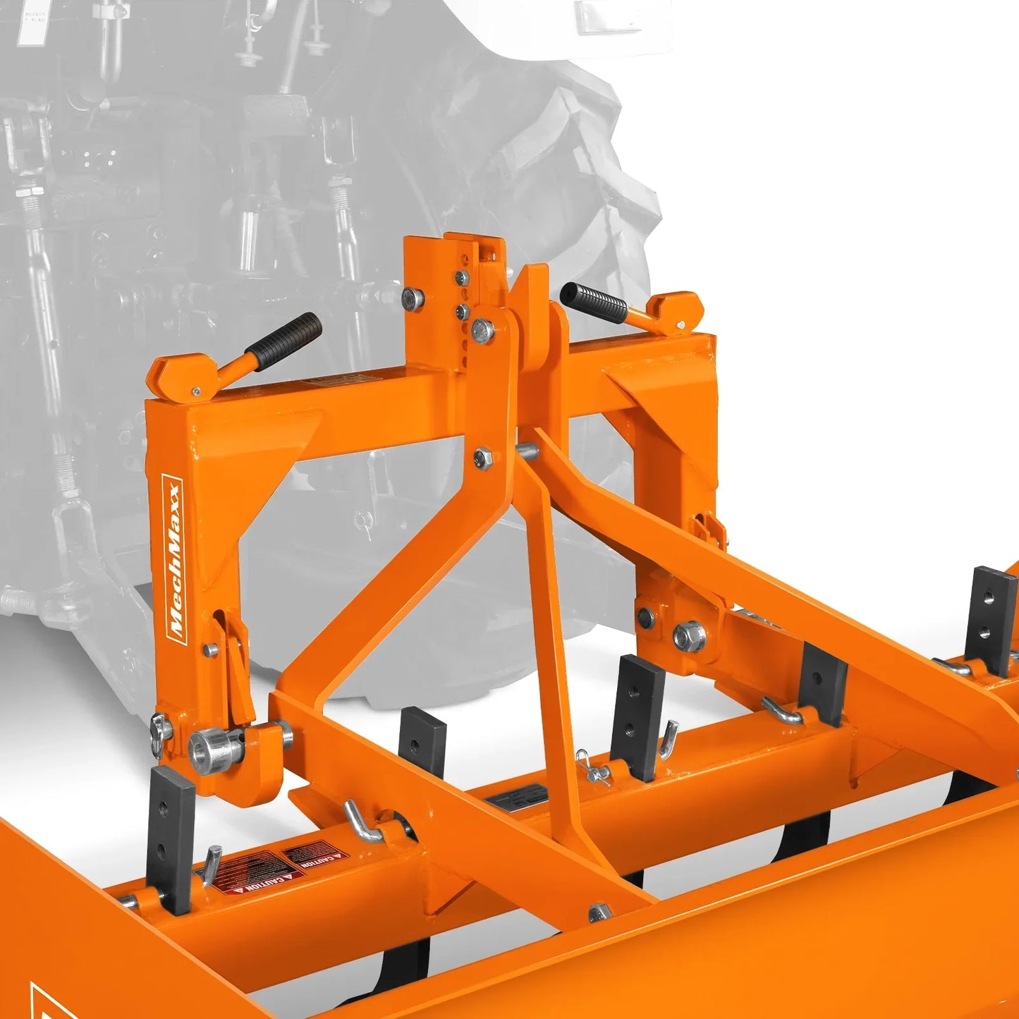 MechMaxx BB60 Box Blade Scraper 60" 5 Shank 3 Point Hitch Tractor Attachment New