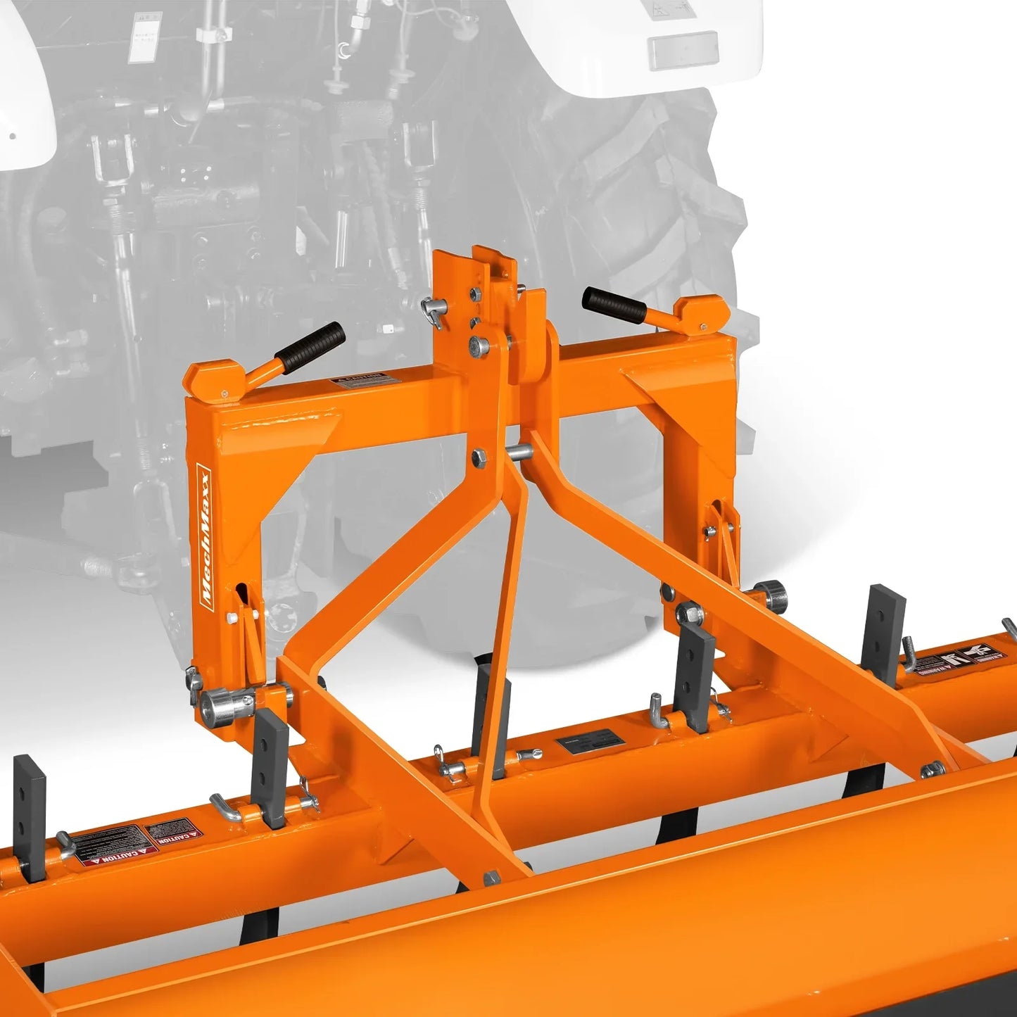MechMaxx BB72 Box Blade Scraper 72" 6 Shanks 3 Point Hitch Tractor Attachment New