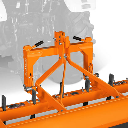 MechMaxx BB72 Box Blade Scraper 72" 6 Shanks 3 Point Hitch Tractor Attachment New