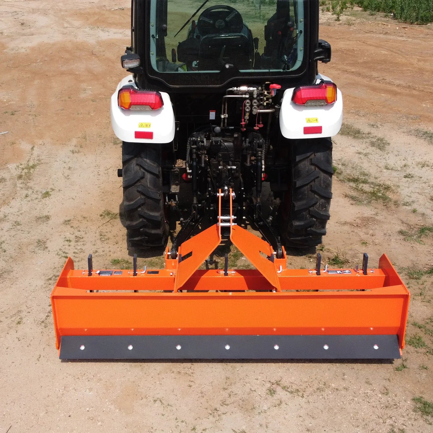 MechMaxx BB84 Box Blade Scraper 84" 7 Shanks 3 Point Hitch Tractor Attachment New