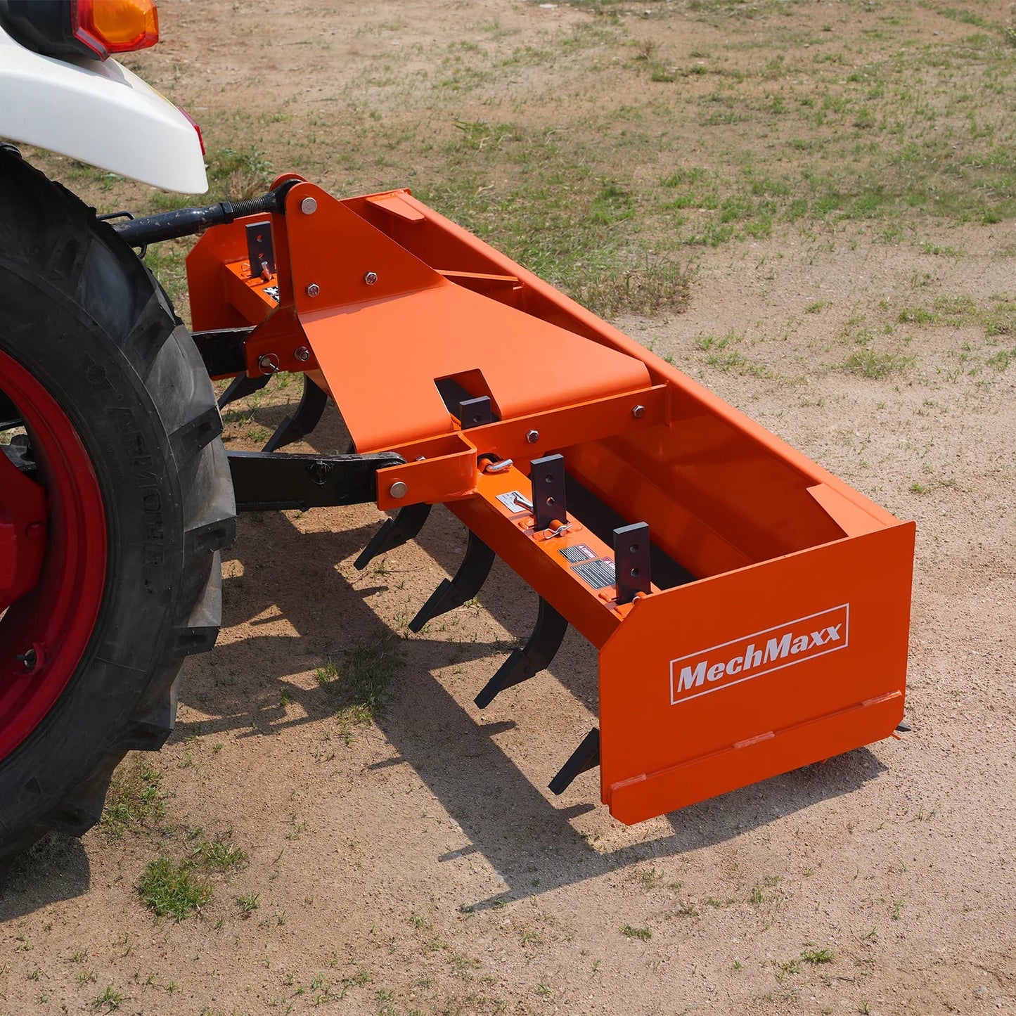 MechMaxx BB84 Box Blade Scraper 84" 7 Shanks 3 Point Hitch Tractor Attachment New