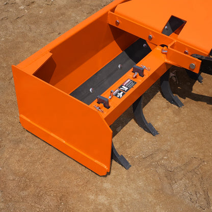 MechMaxx BB84 Box Blade Scraper 84" 7 Shanks 3 Point Hitch Tractor Attachment New