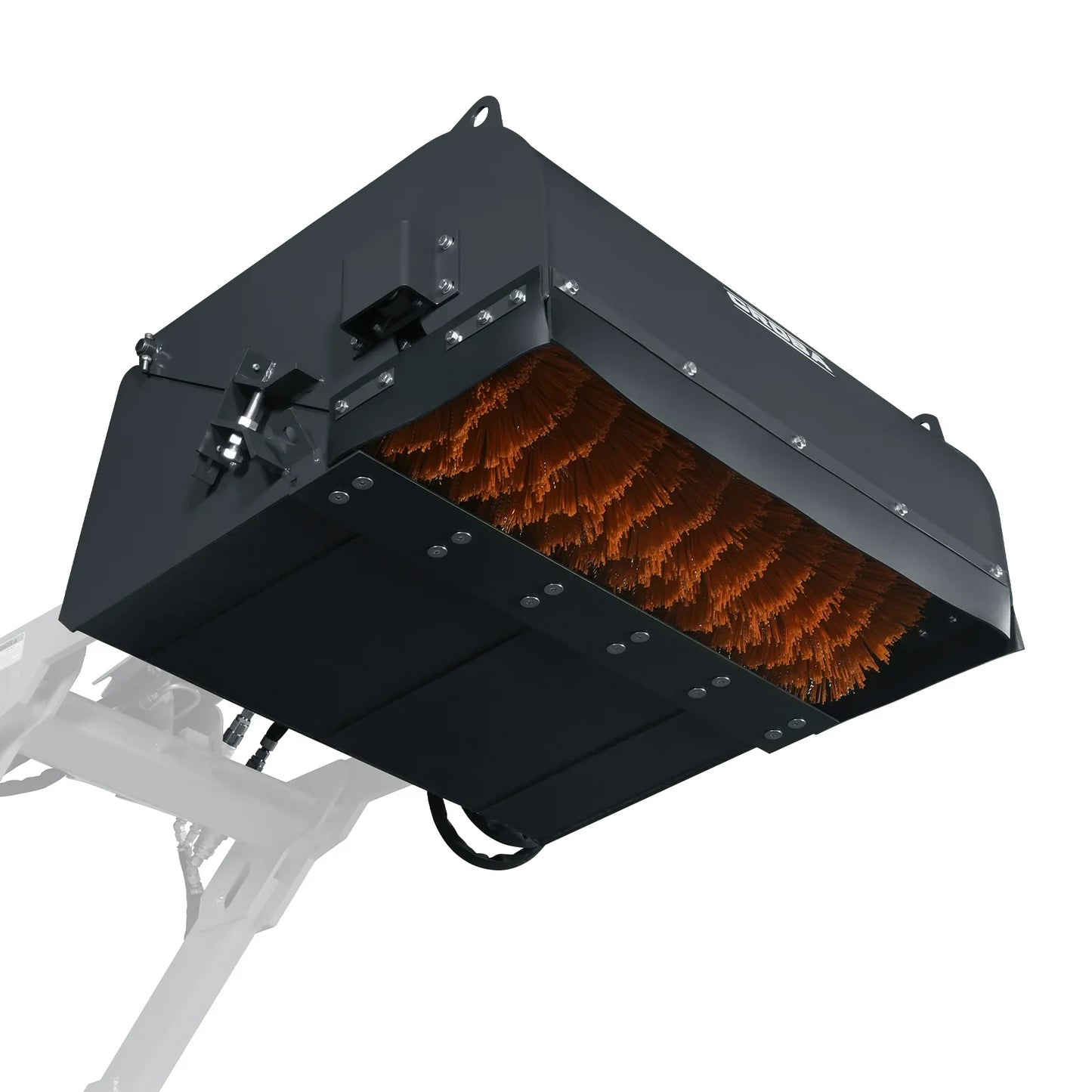 MechMaxx BS40 Skid Steer Broom 40" Working Width Mini Box Broom Sweeper New