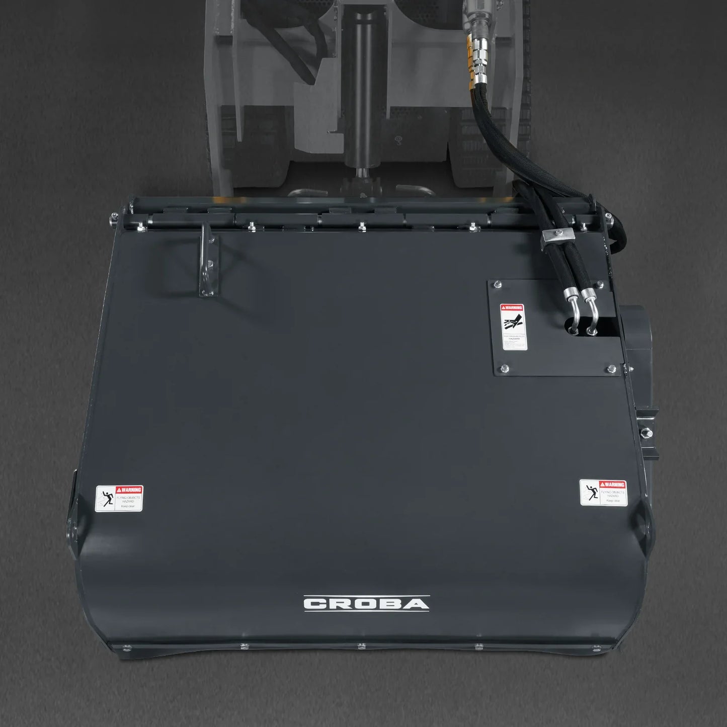 MechMaxx BS40 Skid Steer Broom 40" Working Width Mini Box Broom Sweeper New