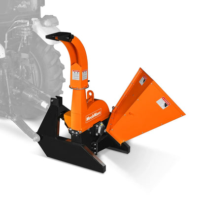 MechMaxx BX42S Wood Chipper 3 Point PTO Attachment for Tractors Up to 45HP PTO Shaft Included New