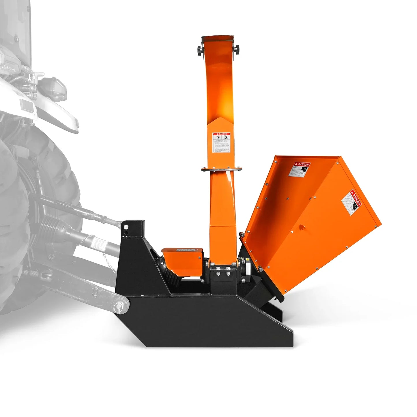 MechMaxx BX42S Wood Chipper 3 Point PTO Attachment for Tractors Up to 45HP PTO Shaft Included New