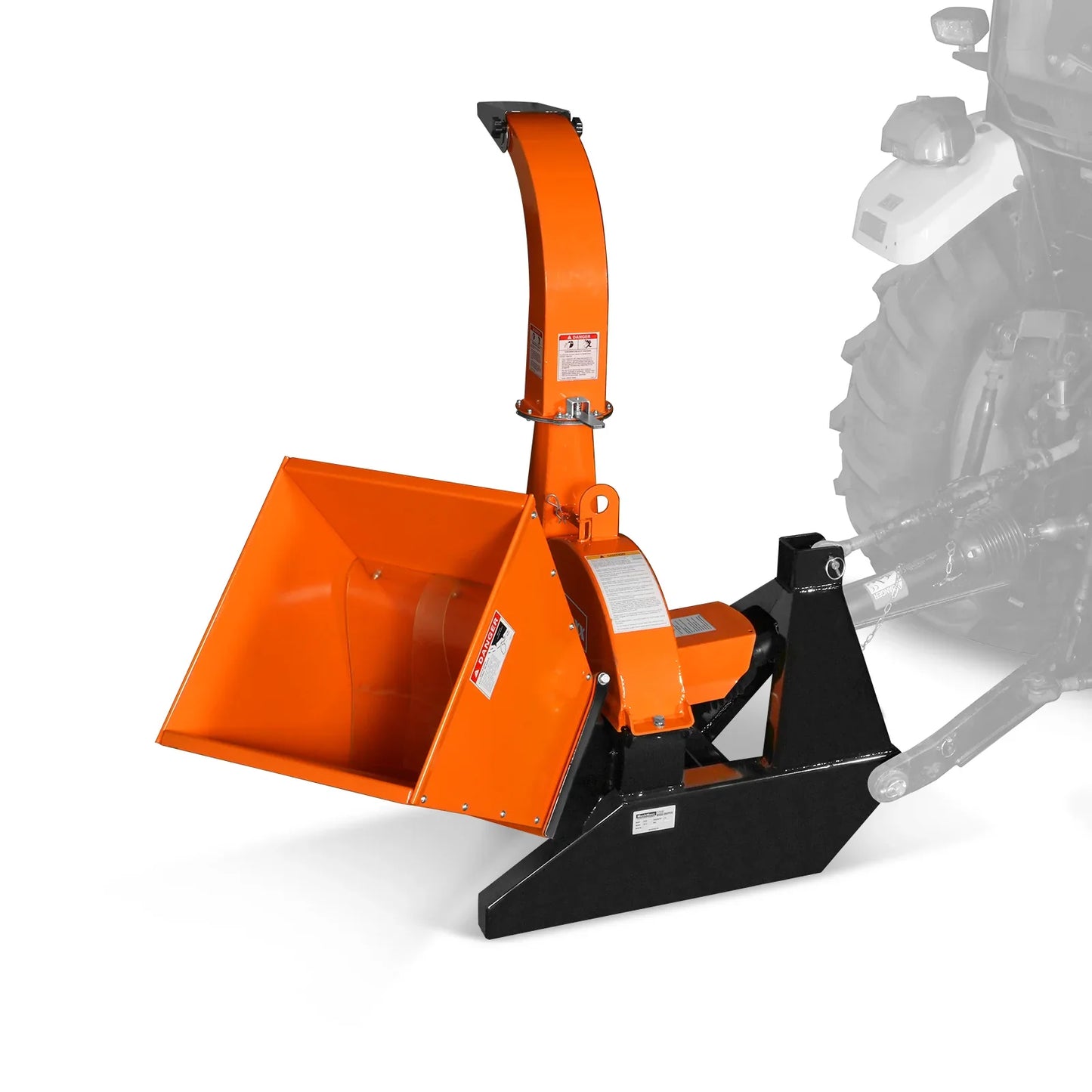 MechMaxx BX42S Wood Chipper 3 Point PTO Attachment for Tractors Up to 45HP PTO Shaft Included New