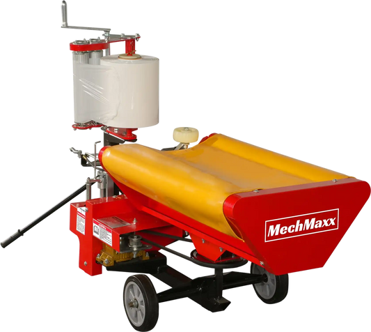 MechMaxx HW20 Bale Wrapper 7HP 212cc Gasoline Engine Powered 20" Wrapping Diameter New