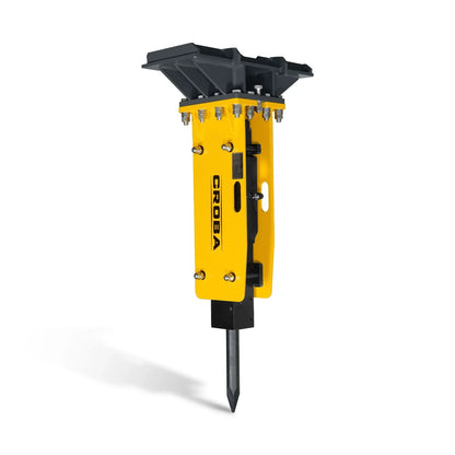 MechMaxx BR300 Skid Steer Breaker Hammer 300'-lbs Hydraulic Mini Concrete Attachment New