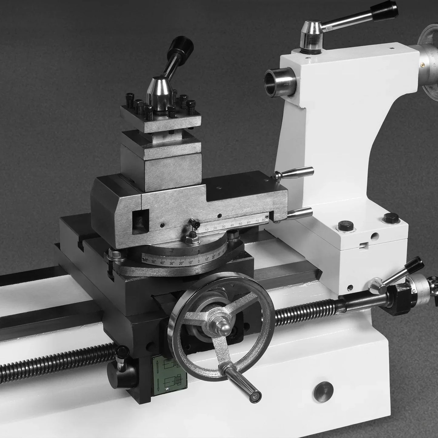 MechMaxx HQ400 Combination Lathe Milling Machine 1 HP 16x16" Multi-Function Metalworking Combo Lathe Drill Mill Head New