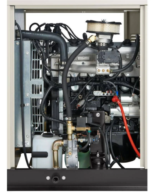 Generac Protector RG06024ANAX 60kW Liquid Cooled 1 Phase 120/240V Standby Generator Natural Gas