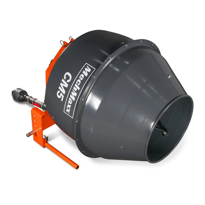 MechMaxx CM5 Cement Mixer 5 Cu-Ft 3-Point Hitch PTO Shaft Included Category 1 & 2 Hookup New