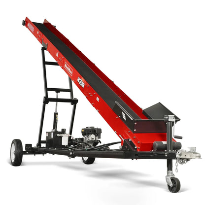 MechMaxx HC2016 Firewood Conveyor 7HP 212cc Gas Powered 124" Lift Height 236" Length 16" Width New