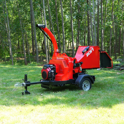 MechMaxx DCH7 Wood Chipper Honda GX690 22HP 688cc Twin Cylinder Gasoline Engine Powered 7" Hydraulic Feeding New