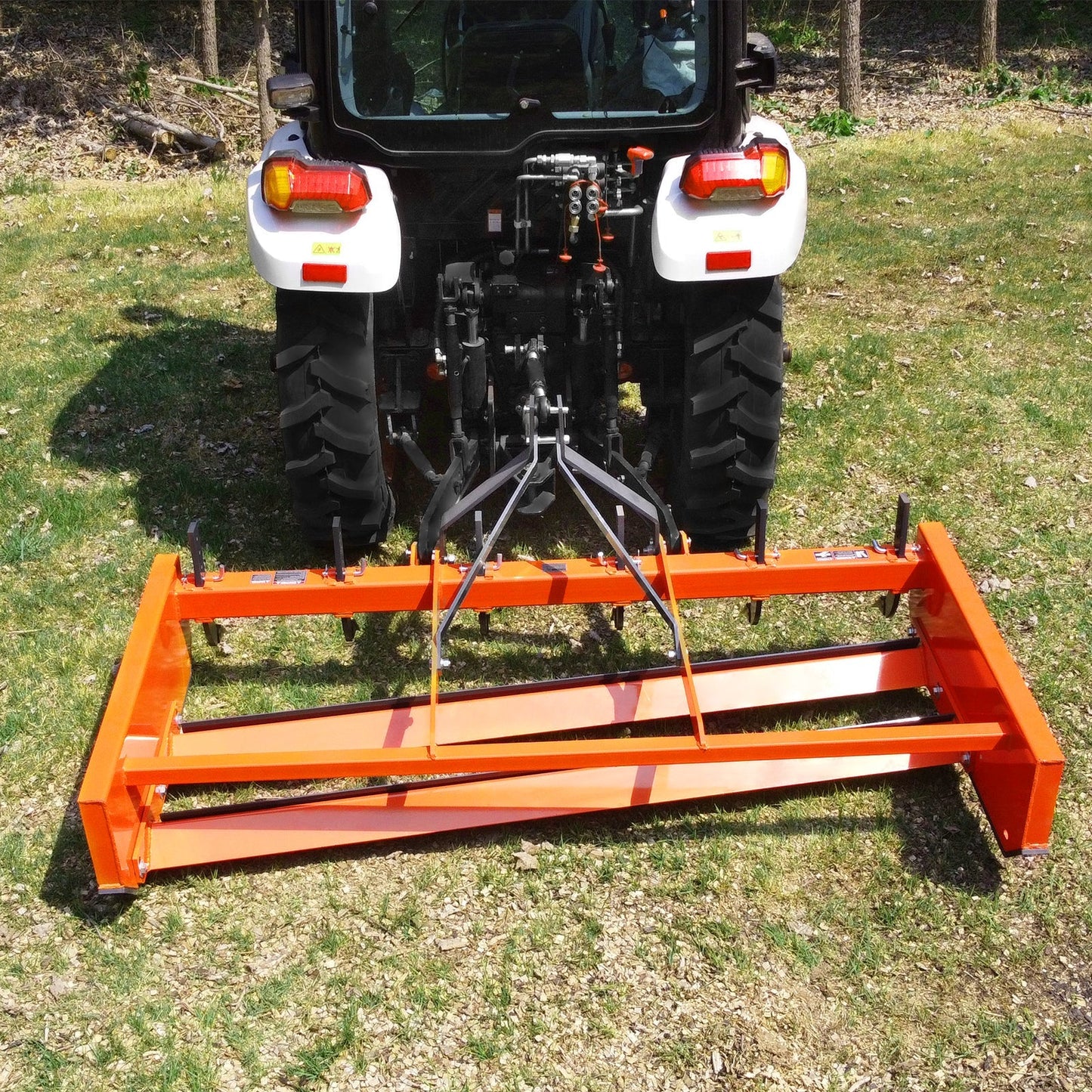 MechMaxx LP72 Land Leveler 72" Heavy Duty Land Plane Scraper Grader with Shanks 3 Point Hitch New