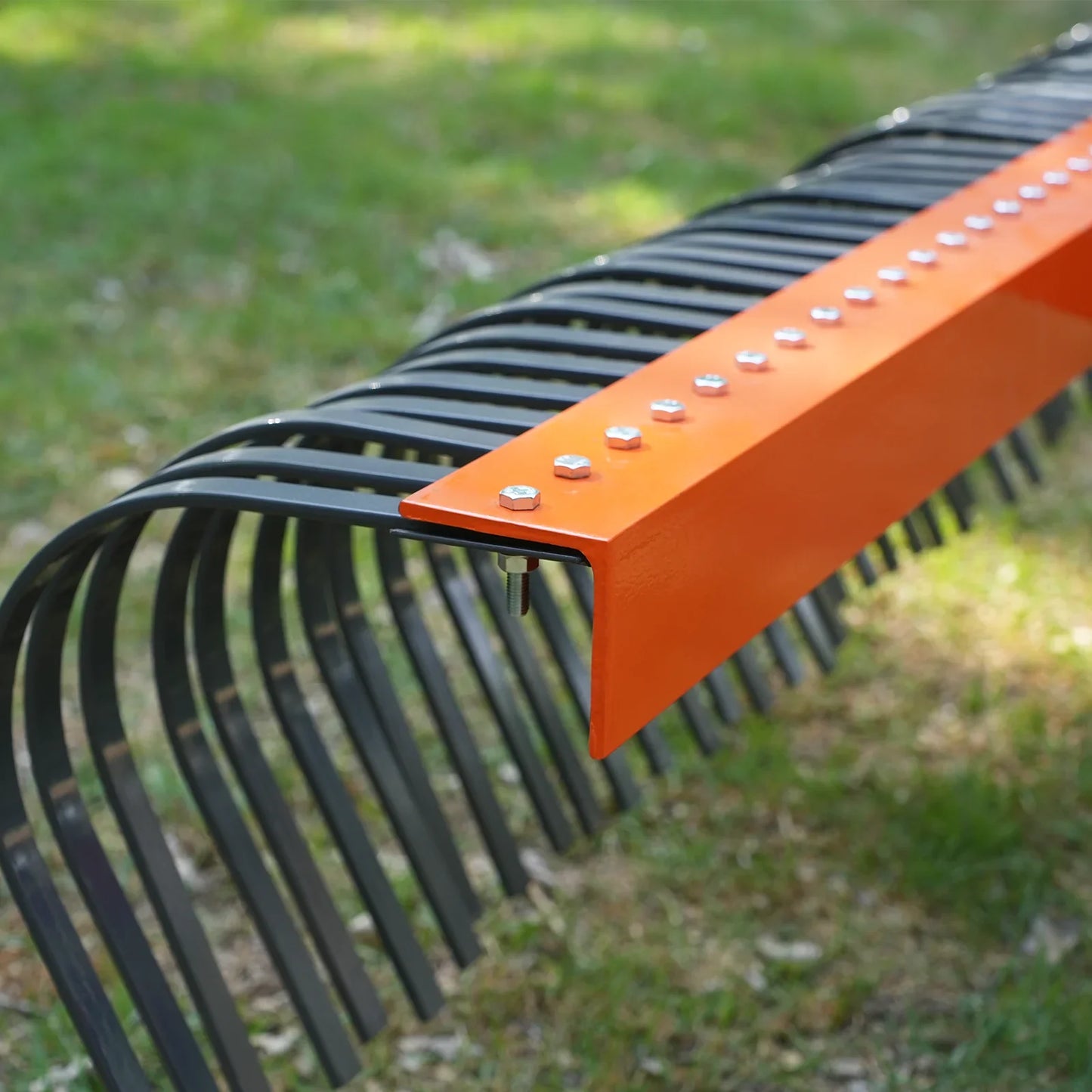 MechMaxx LR72 Landscape Rake 72" 36 Tines 3 Point Hitch Tractor Attachment New