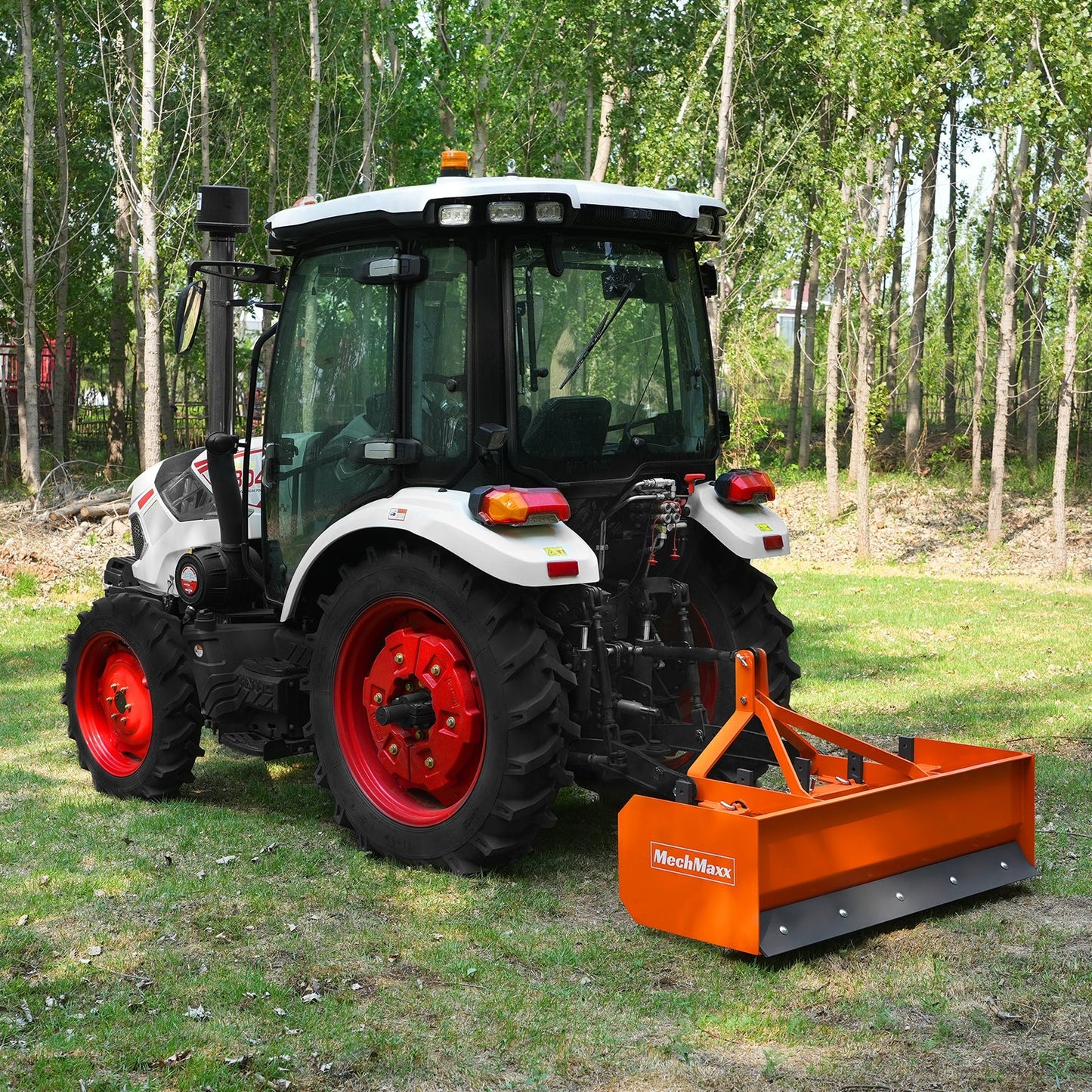 MechMaxx BB60 Box Blade Scraper 60" 5 Shank 3 Point Hitch Tractor Attachment New