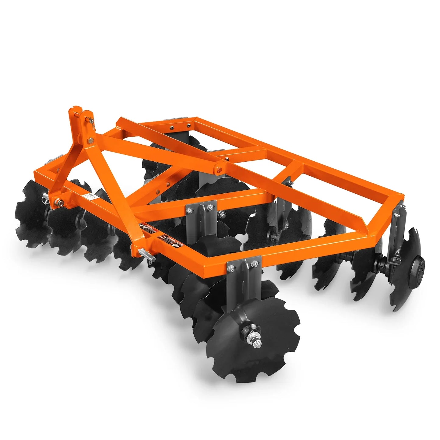 MechMaxx DH72 Disc Harrow 72" Tractor Notched Disc Plow 3 Point Hitch New
