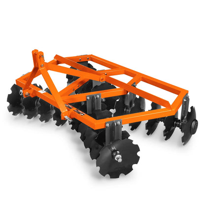 MechMaxx DH72 Disc Harrow 72" Tractor Notched Disc Plow 3 Point Hitch New