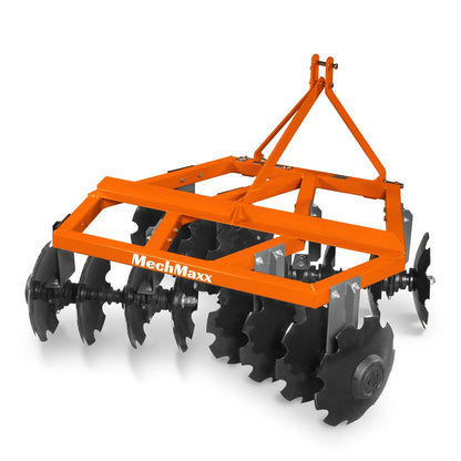MechMaxx DH60 Disc Harrow 60" Tractor Notched Disc Plow 3 Point Hitch New