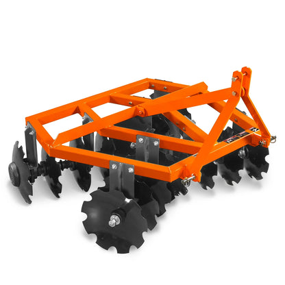 MechMaxx DH60 Disc Harrow 60" Tractor Notched Disc Plow 3 Point Hitch New