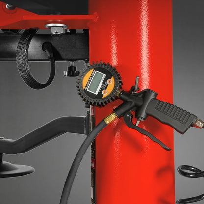MechMaxx TC9661+WB857 Tire Changer 24" Rim Assist Arm Wheel Balancer Bundle New