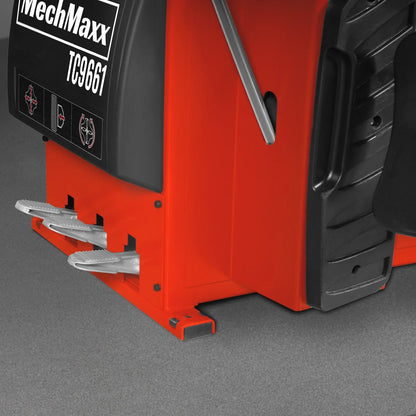 MechMaxx TC9661+WB857 Tire Changer 24" Rim Assist Arm Wheel Balancer Bundle New