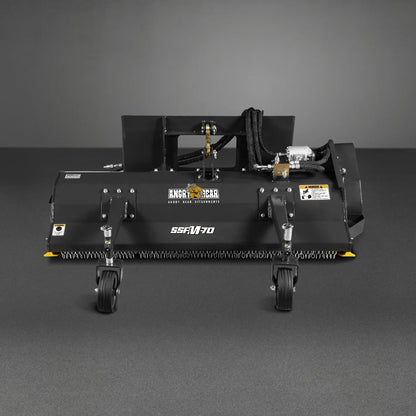 MechMaxx SSFM-70 Flail Mower 68" Hydraulic Skid Steer Attachment New