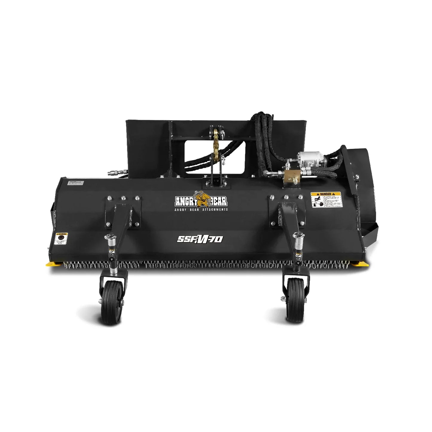 MechMaxx SSFM-70 Flail Mower 68" Hydraulic Skid Steer Attachment New