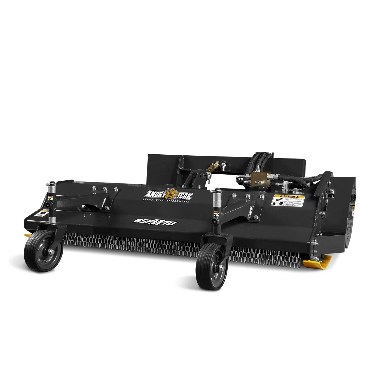 MechMaxx SSFM-70 Flail Mower 68" Hydraulic Skid Steer Attachment New