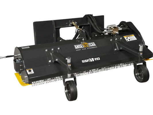 MechMaxx SSFM-70 Flail Mower 68" Hydraulic Skid Steer Attachment New