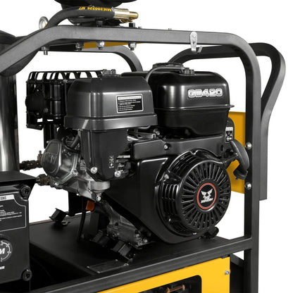 MechMaxx HPW40D Pressure Washer 4000 PSI 4 GPM Hot Water ZONSEN Electric Start Engine Hose Reel New