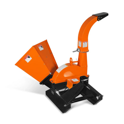 MechMaxx BX42S Wood Chipper 3 Point PTO Attachment for Tractors Up to 45HP PTO Shaft Included New