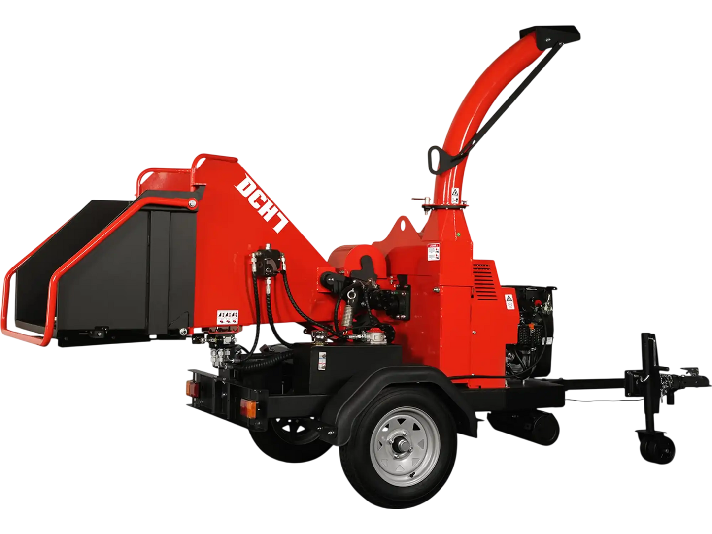 MechMaxx DCH7 Wood Chipper 25HP 750cc Twin Cylinder ZONSEN Petrol Engine 7" Hydraulic Feeding New