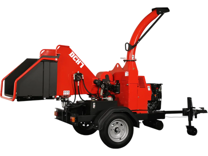 MechMaxx DCH7 Wood Chipper 25HP 750cc Twin Cylinder ZONSEN Petrol Engine 7" Hydraulic Feeding New