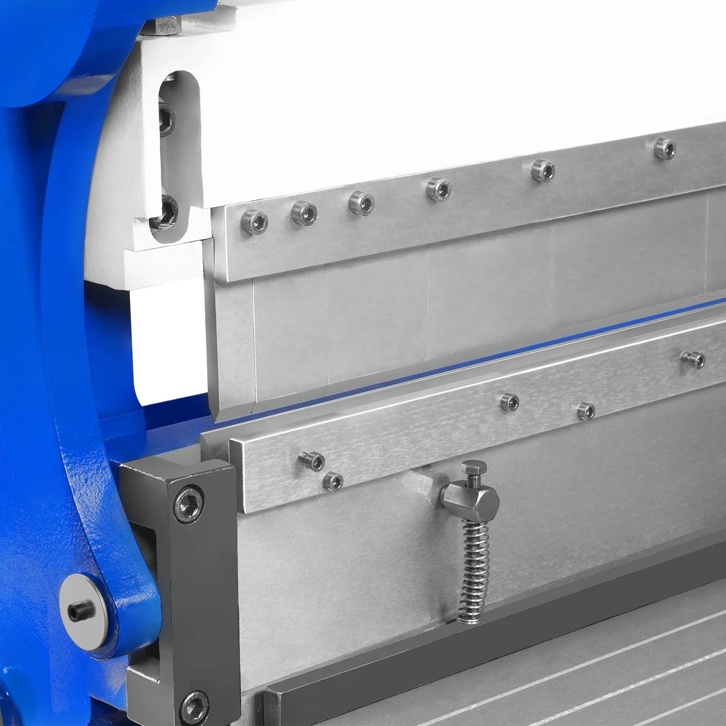 MechMaxx MMCB5220 3"-1 Sheet Metal Machine 52" Pan and Box Brake Slip Roll Shear Bending Machine 20 Gauge Mild Steel Adjustable Fingers Heavy Duty New