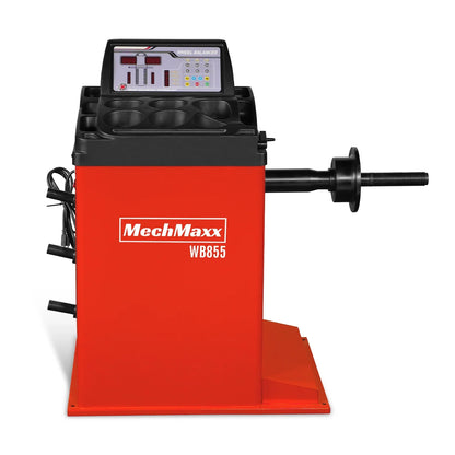 MechMaxx WB855 Wheel Balancer 10-24" Rim Car Tire Balancing Machine 40 mm Shaft New